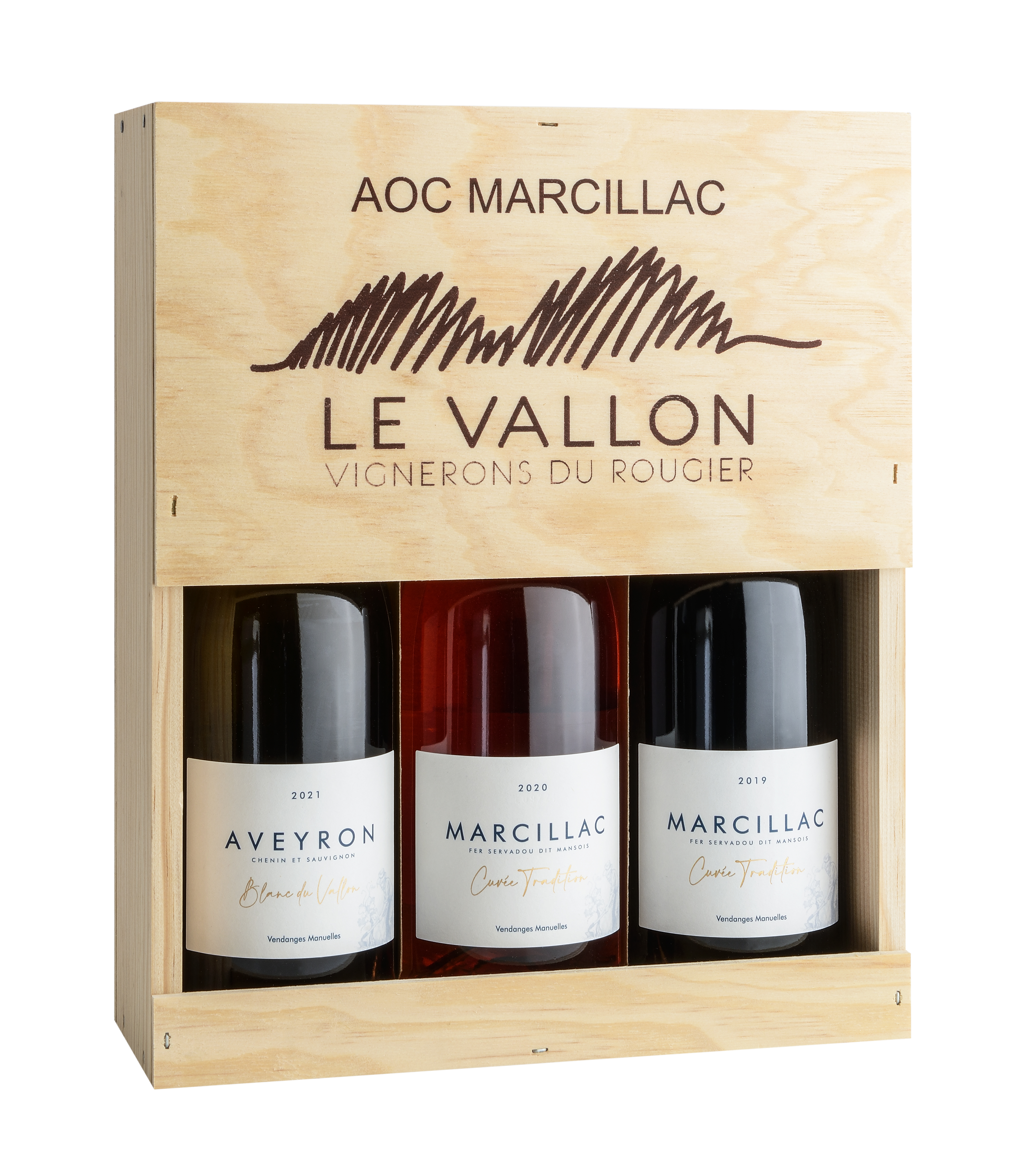 Coffret Tradition, AOC Marcillac					
								
						
									
						 IGP Aveyron Tous les vins